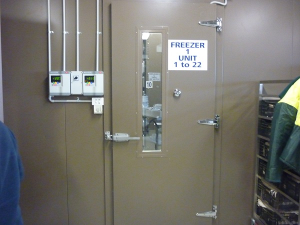 Genebank freezer